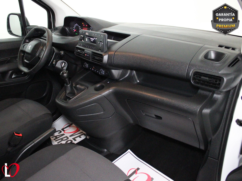 PEUGEOT PARTNER STANDARD 600kg BlueHDi 75 S&S 5 Vel. MAN de segunda mano