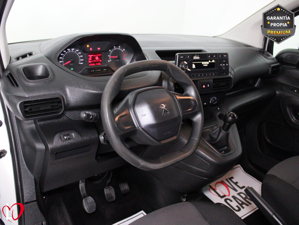 PEUGEOT PARTNER STANDARD 600kg BlueHDi 75 S&S 5 Vel. MAN de segunda mano