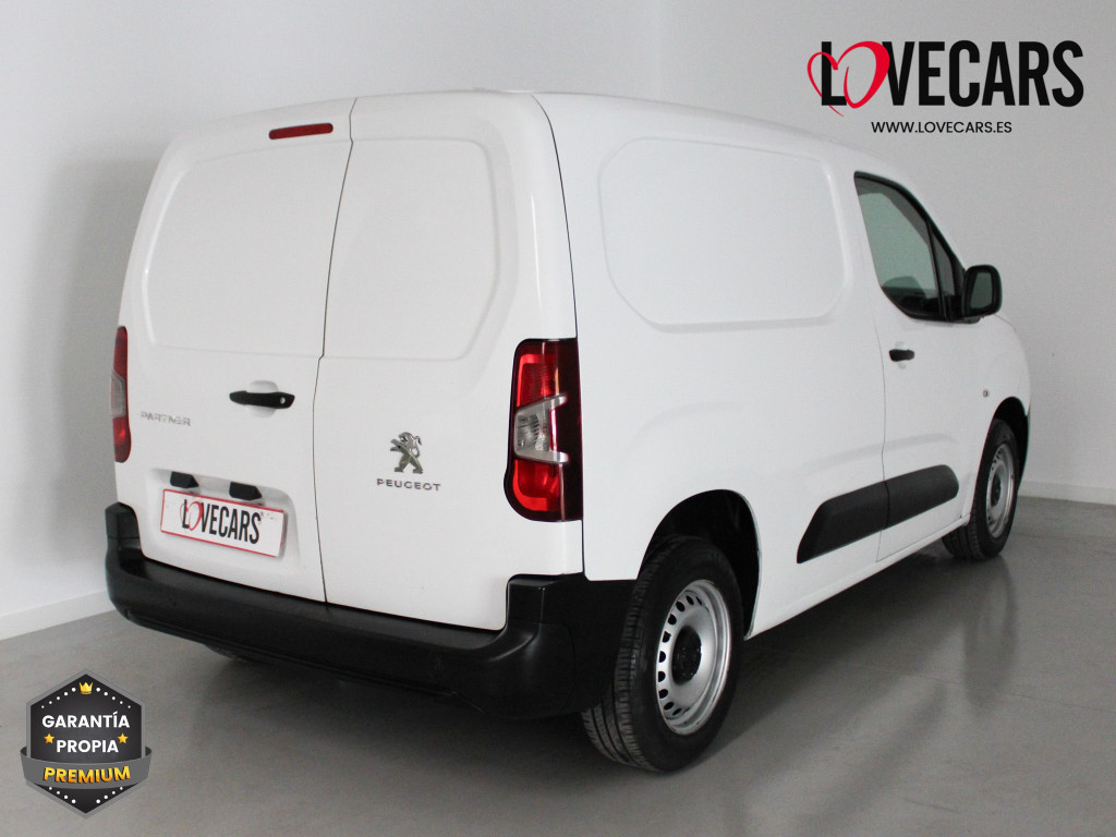 PEUGEOT PARTNER STANDARD 600kg BlueHDi 75 S&S 5 Vel. MAN de segunda mano