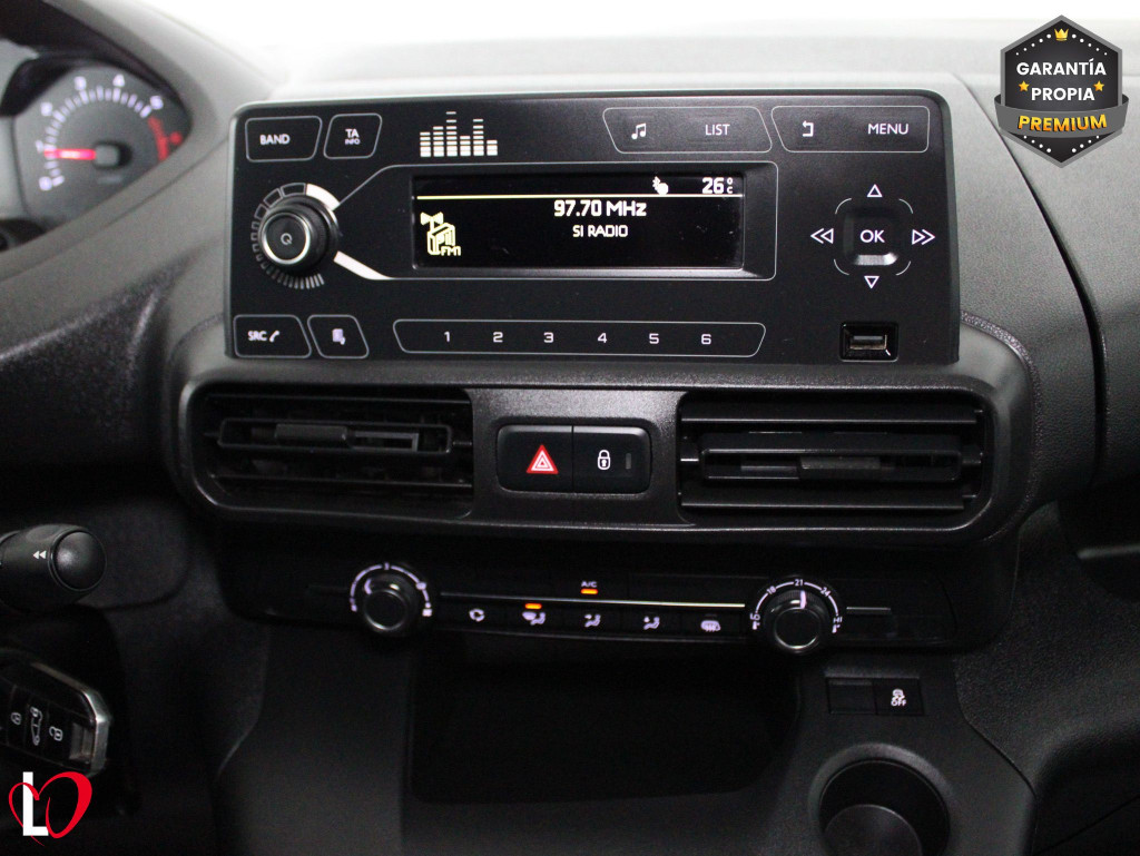 PEUGEOT PARTNER STANDARD 600kg BlueHDi 75 S&S 5 Vel. MAN de segunda mano