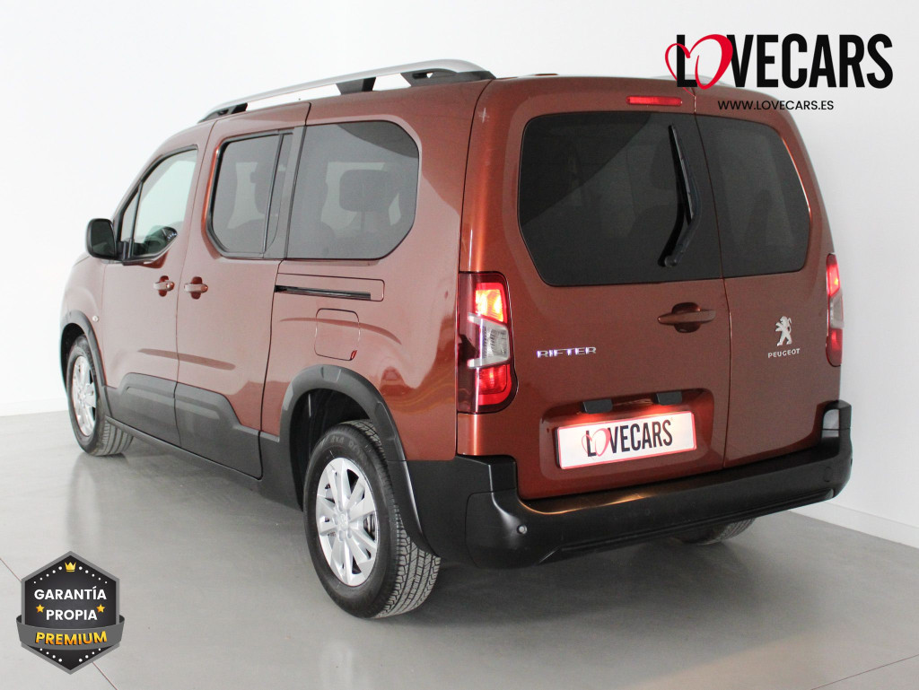 PEUGEOT RIFTER ACTIVE BlueHDi 100 S&S 5 Vel. MAN Long 7 PLAZAS de segunda mano