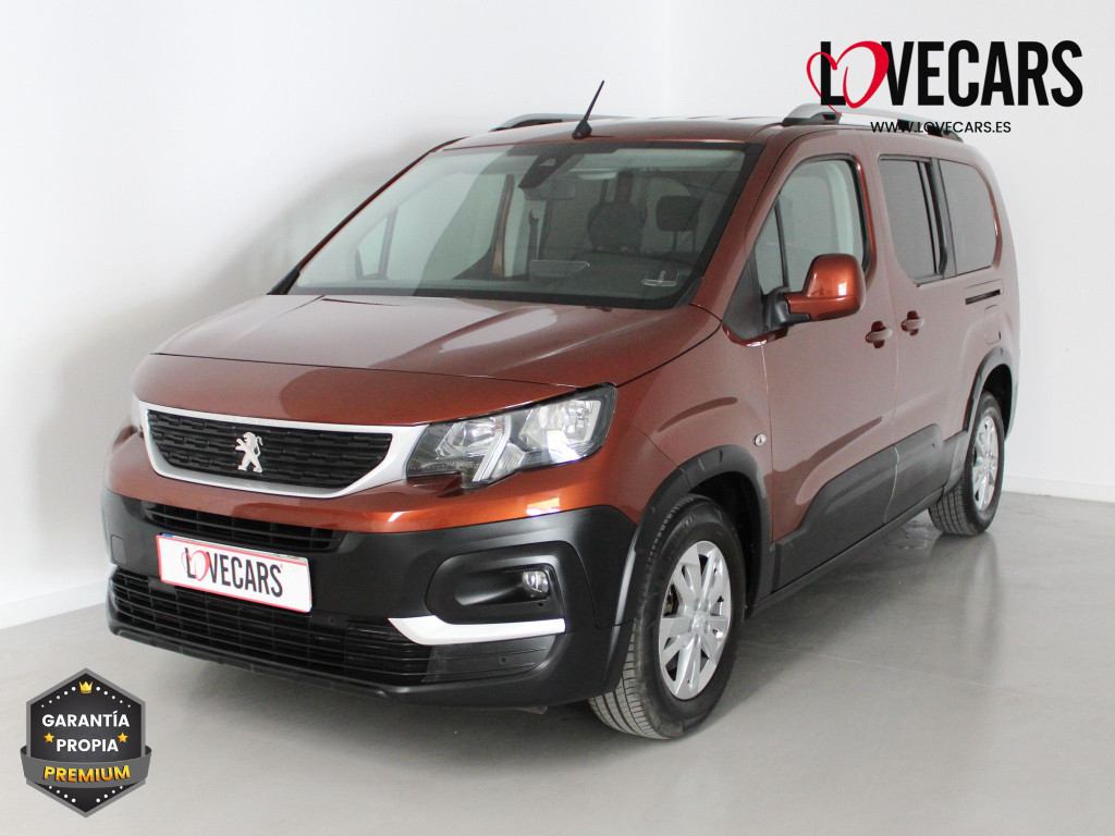 PEUGEOT RIFTER ACTIVE BlueHDi 100 S&S 5 Vel. MAN Long 7 PLAZAS de segunda mano