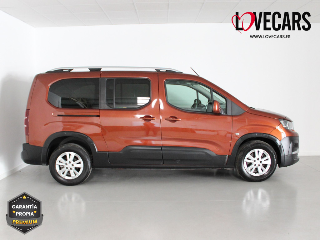 PEUGEOT RIFTER ACTIVE BlueHDi 100 S&S 5 Vel. MAN Long 7 PLAZAS de segunda mano
