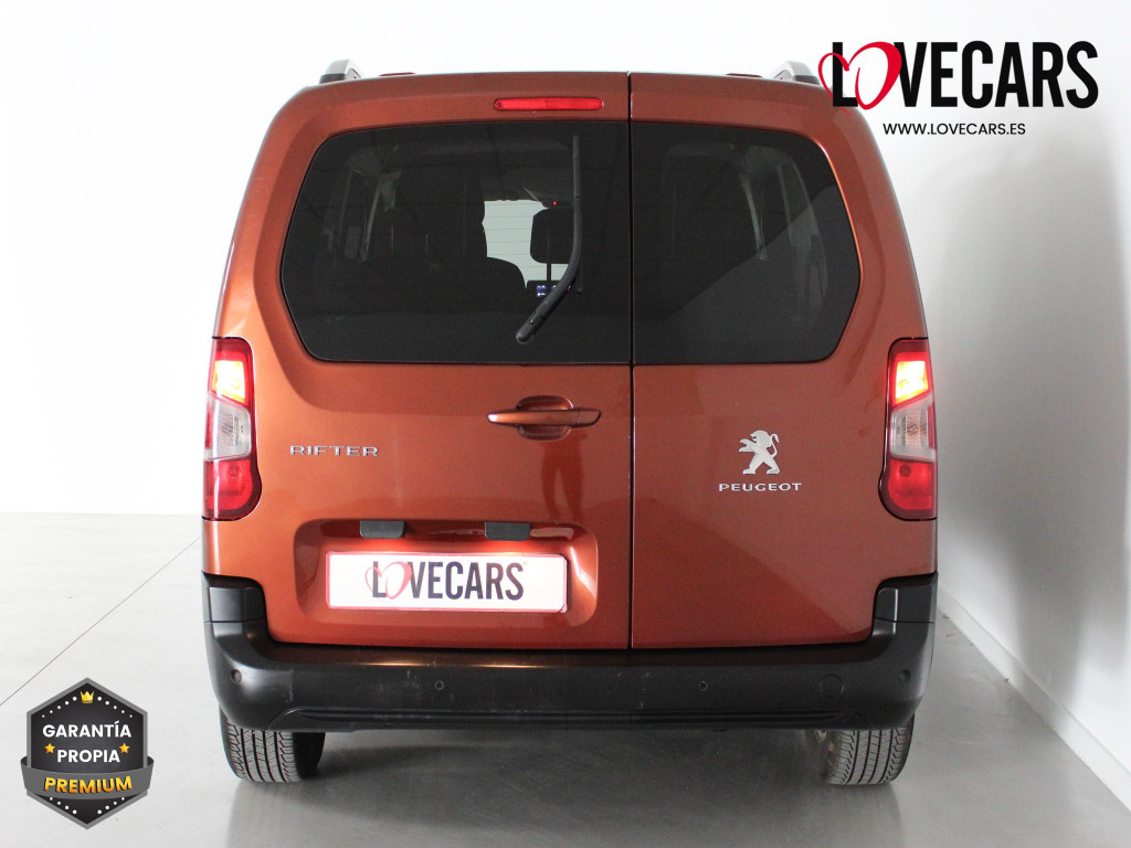PEUGEOT RIFTER ACTIVE BlueHDi 100 S&S 5 Vel. MAN Long 7 PLAZAS de segunda mano