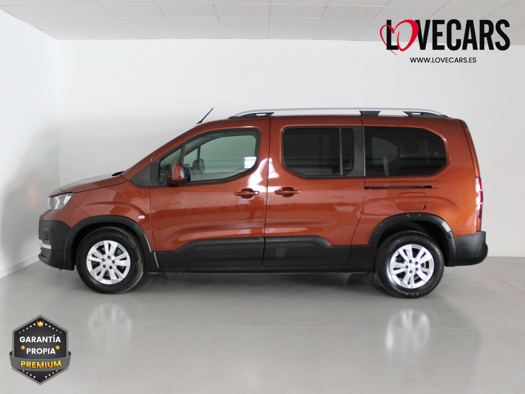 PEUGEOT RIFTER ACTIVE BlueHDi 100 S&S 5 Vel. MAN Long 7 PLAZAS de segunda mano