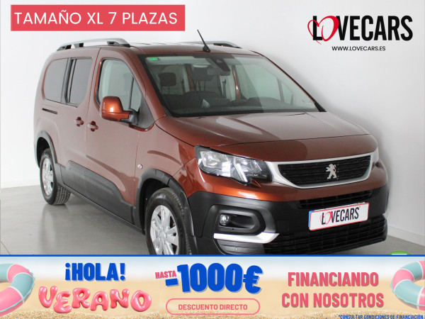 PEUGEOT RIFTER ACTIVE BlueHDi 100 S&S 5 Vel. MAN Long 7 PLAZAS de segunda mano