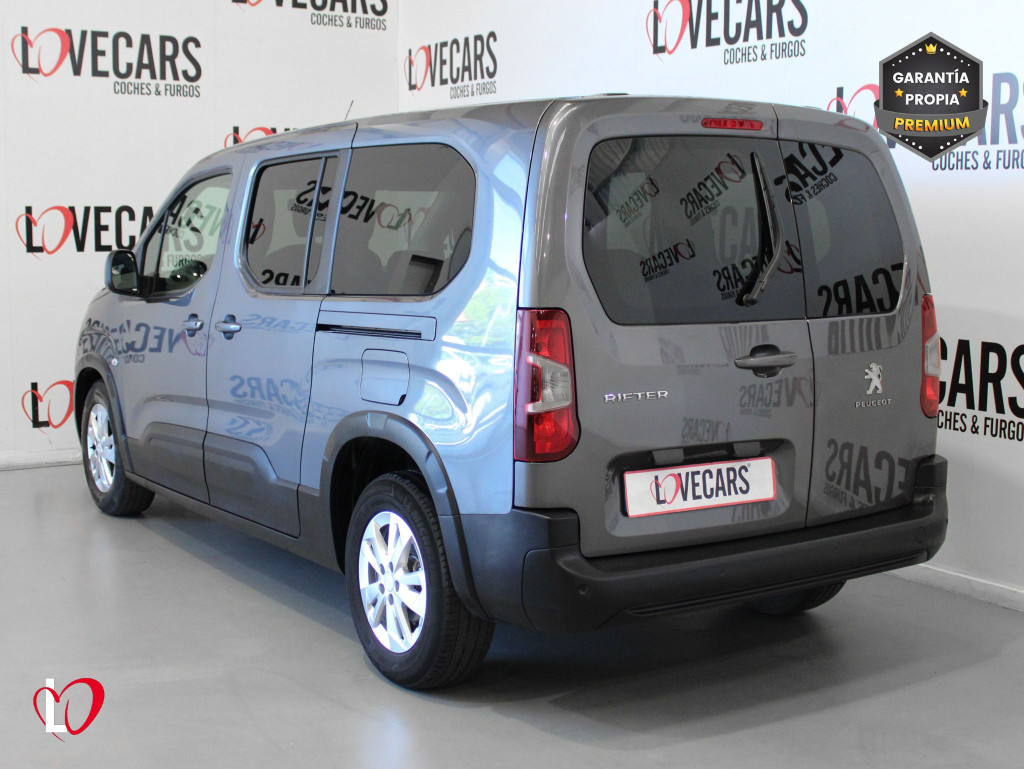 PEUGEOT RIFTER ACTIVE BlueHDi 100 S&S 5 Vel. MAN LONG de segunda mano