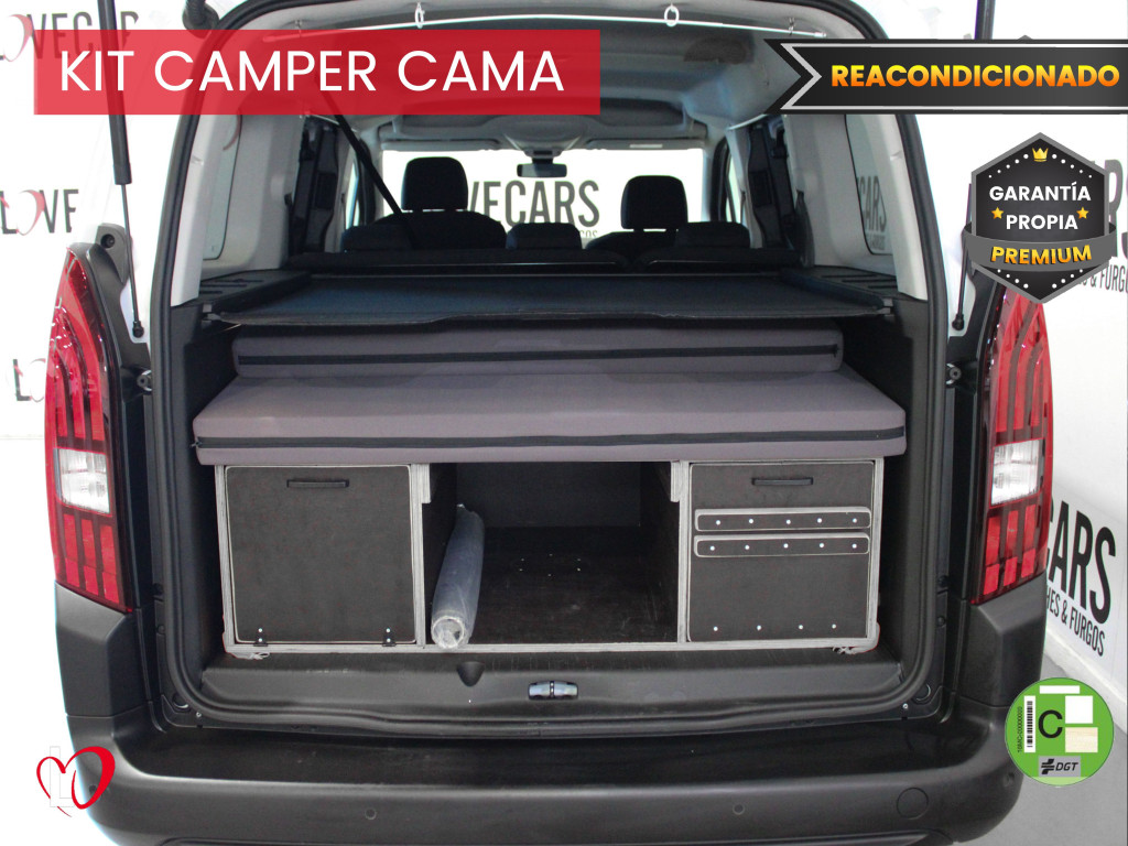 PEUGEOT RIFTER ACTIVE PACK BUSINESS LONG BLUEHDI 100 de segunda mano