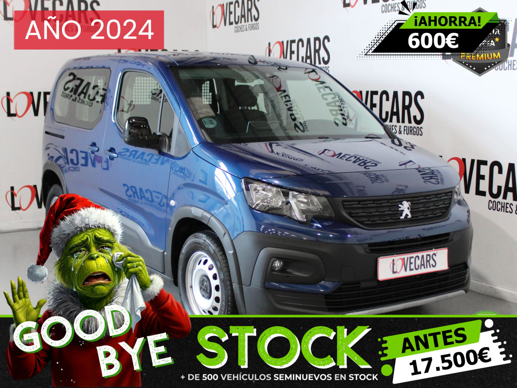 PEUGEOT RIFTER BlueHDI S&S ACTIVE PACK 6 VEL 100 de segunda mano