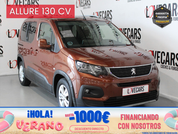PEUGEOT RIFTER BlueHDi S&S ALLURE Standard 6 VEL 130 de segunda mano