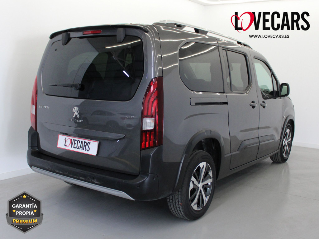 PEUGEOT RIFTER GT BlueHDi 130 S&S 6 Vel. MAN 7 plazas Long de segunda mano
