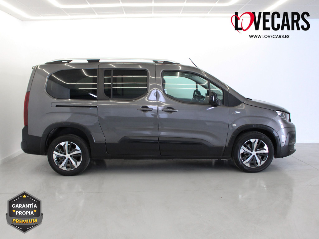 PEUGEOT RIFTER GT BlueHDi 130 S&S 6 Vel. MAN 7 plazas Long de segunda mano