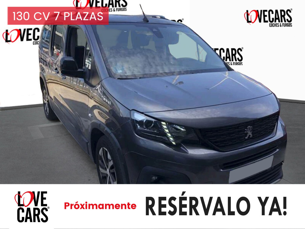 PEUGEOT RIFTER GT BlueHDi 130 S&S 6 Vel. MAN 7 plazas Long de segunda mano
