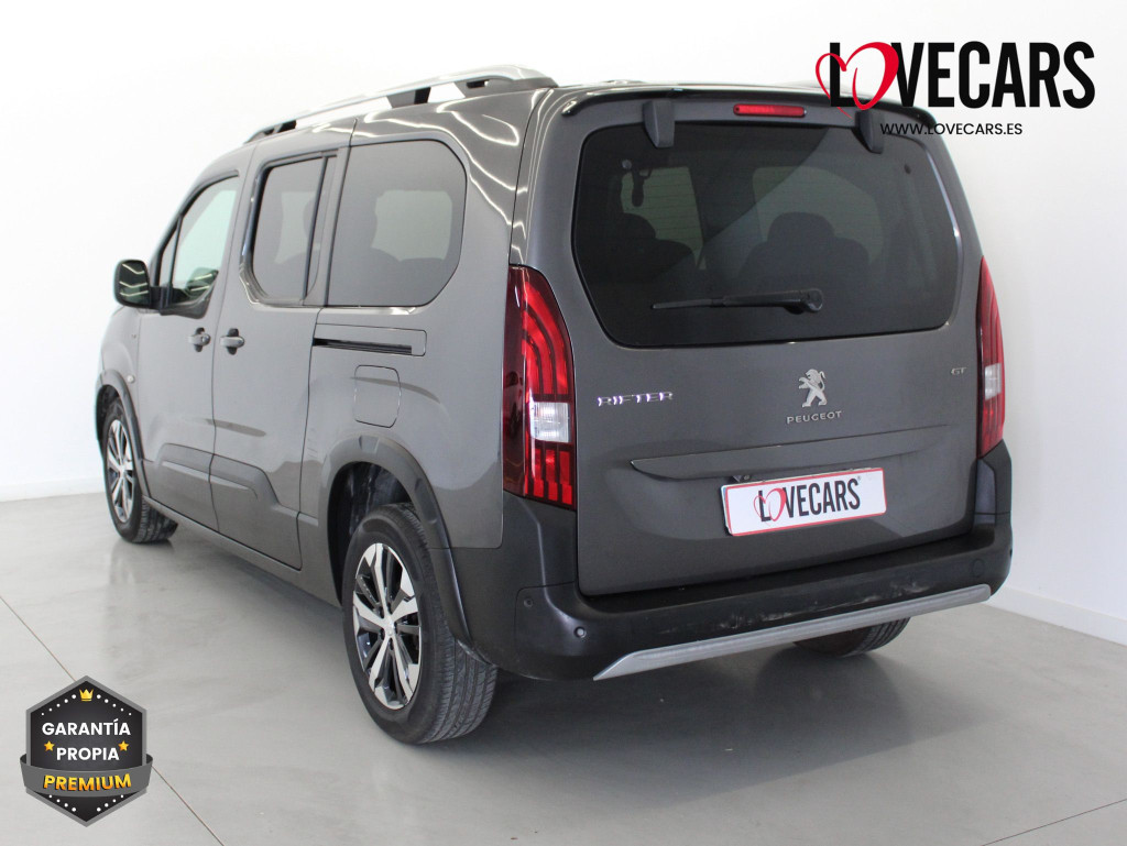 PEUGEOT RIFTER GT BlueHDi 130 S&S 6 Vel. MAN 7 plazas Long de segunda mano