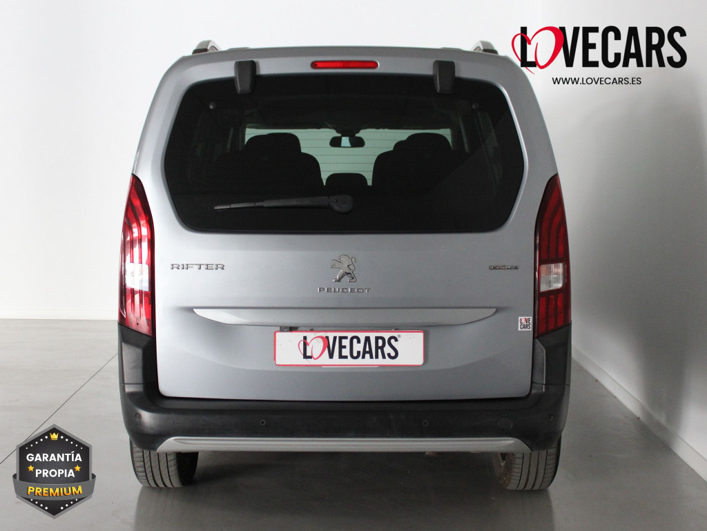 PEUGEOT RIFTER GT Line BlueHDi 130 S&S EAT8 Long 7 PLAZAS de segunda mano