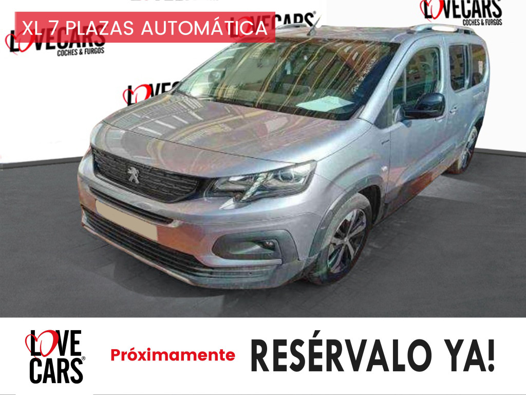 PEUGEOT RIFTER GT Line BlueHDi 130 S&S EAT8 Long 7 PLAZAS de segunda mano
