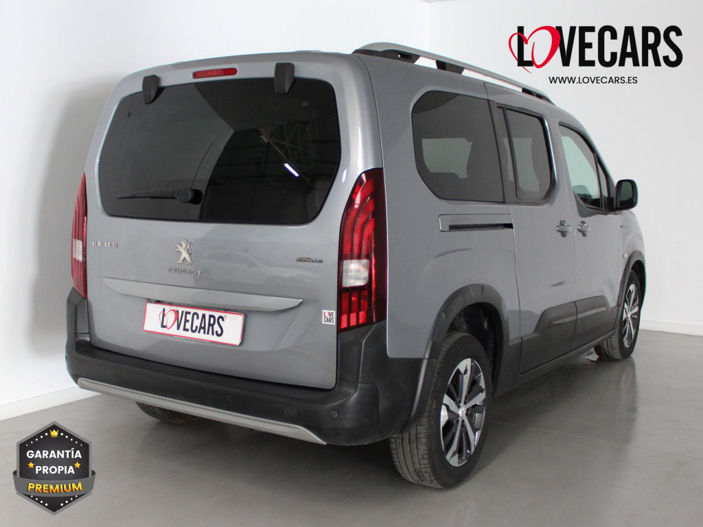 PEUGEOT RIFTER GT Line BlueHDi 130 S&S EAT8 Long 7 PLAZAS de segunda mano