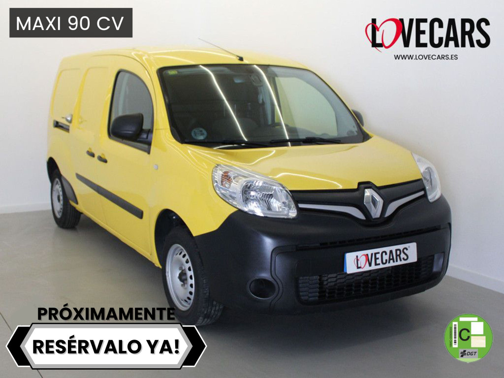 RENAULT KANGOO 1.5 DCI BLUE FURGÓN MAXI 90 de segunda mano