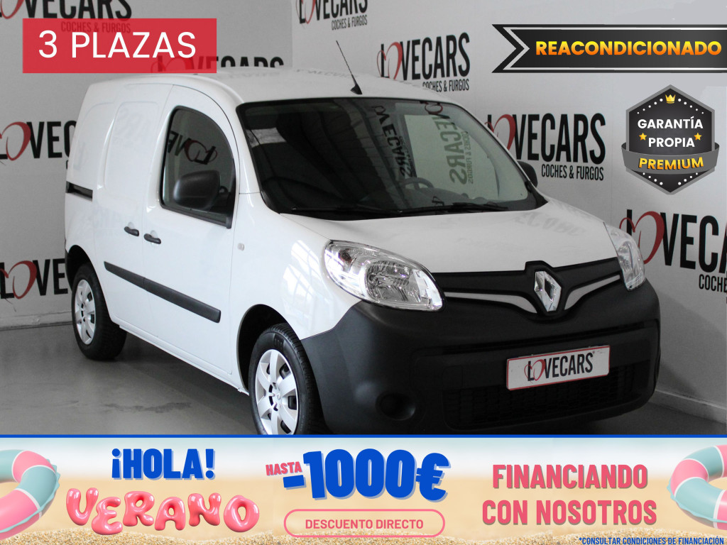RENAULT KANGOO 1.5 DCI FURGON 3 PLAZAS 95 de segunda mano