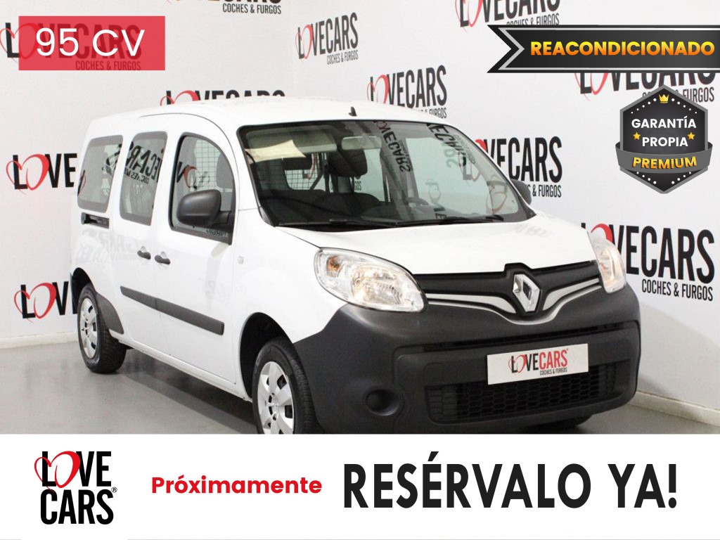 RENAULT KANGOO 1.5 DCI FURGÓN COMBI 6 VEL 95 de segunda mano