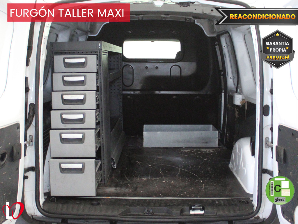 RENAULT KANGOO 1.5 DCI FURGÓN MAXI TALLER 6 VEL 95 de segunda mano