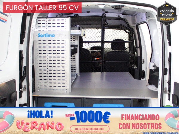 RENAULT KANGOO 1.5 DCI FURGÓN TALLER 6 VEL 95 de segunda mano