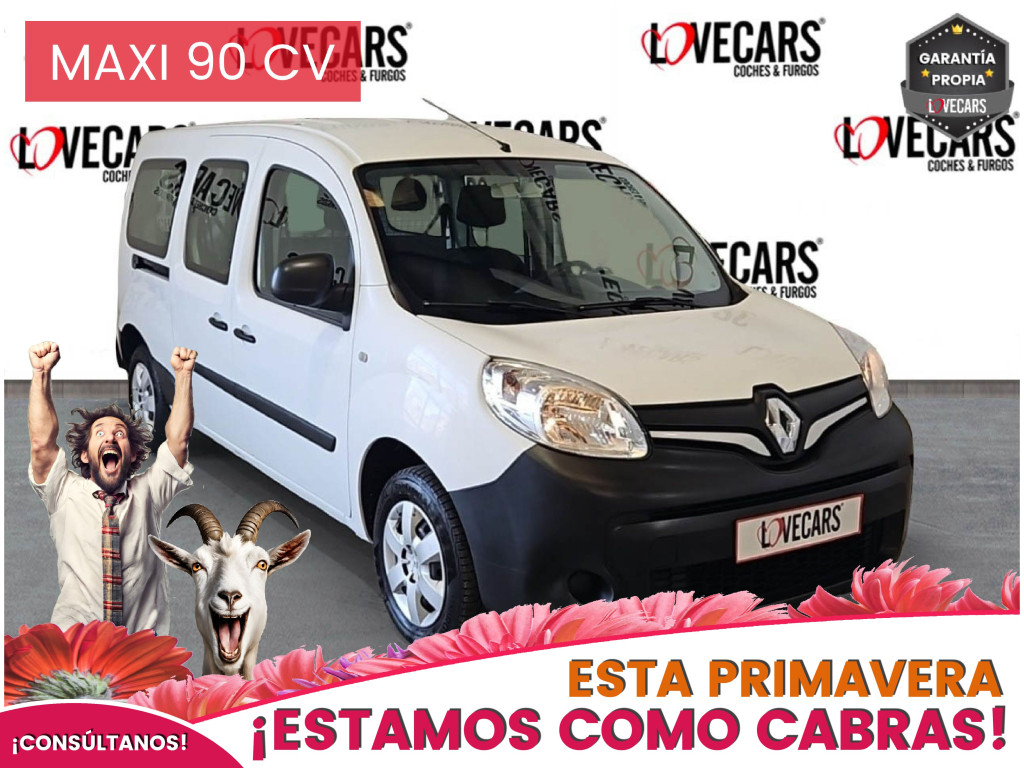 RENAULT KANGOO 1.5 DCI MAXI COMBI 90 de segunda mano