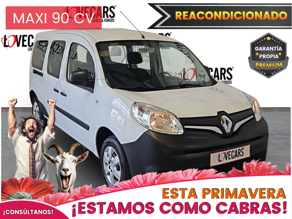 RENAULT KANGOO 1.5 DCI MAXI COMBI 90 de segunda mano