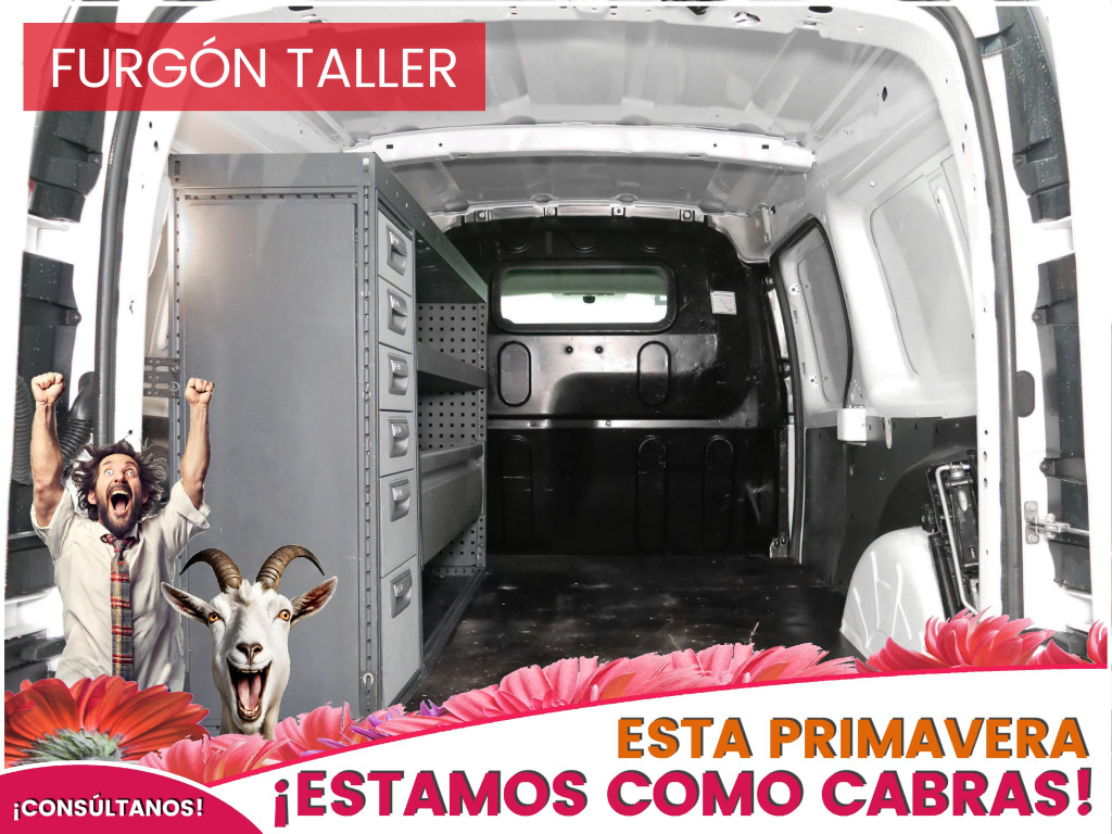 RENAULT KANGOO MAXI 1.5 DCI FURGÓN TALLER MAXI 90 de segunda mano