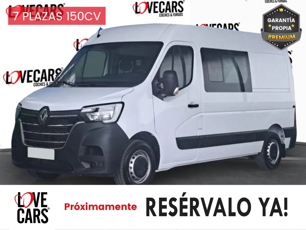 RENAULT MASTER 2.3 DCI 7 PLAZAS L2 H2 150 de segunda mano