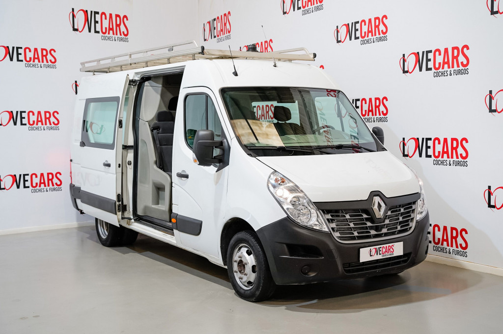 RENAULT MASTER 2.3 DCI 7 PLAZAS L3 H2 136 de segunda mano