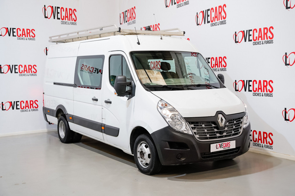 RENAULT MASTER 2.3 DCI 7 PLAZAS L3 H2 136 de segunda mano