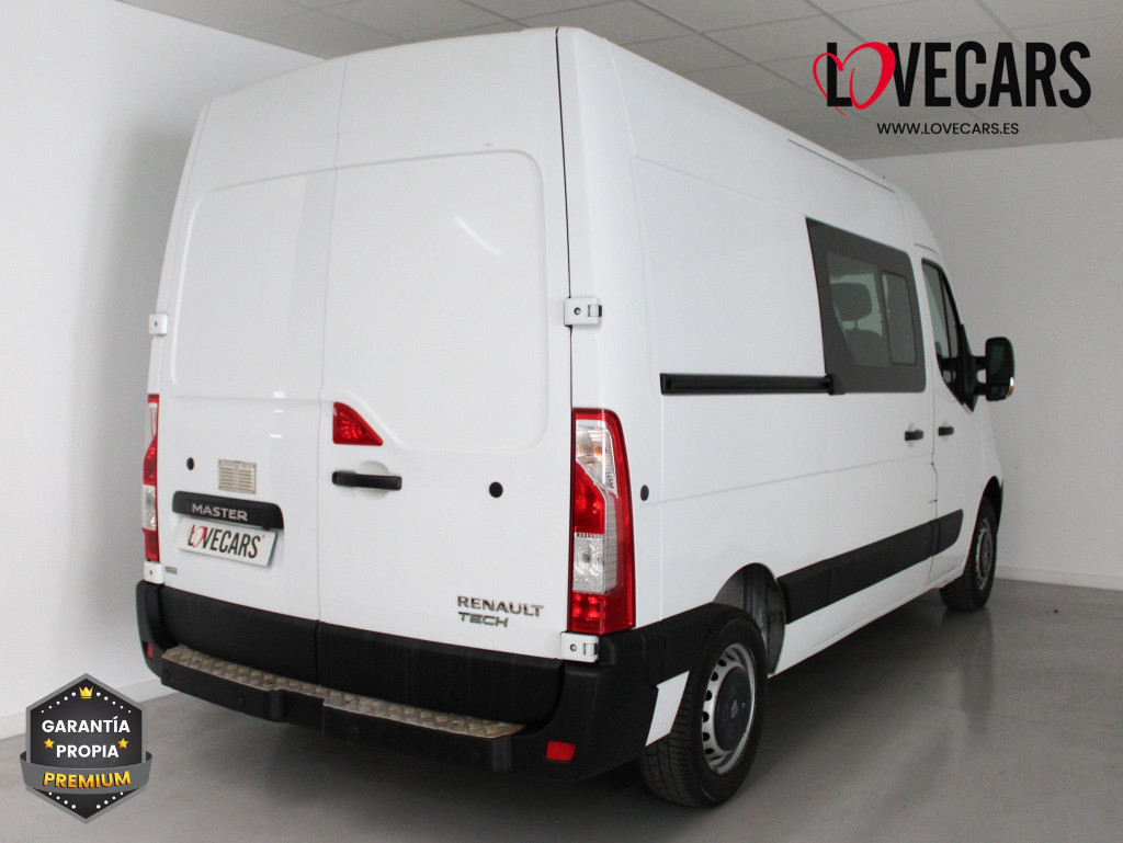 RENAULT MASTER 2.3 DCI COMBI 7 L2 H2 131 de segunda mano