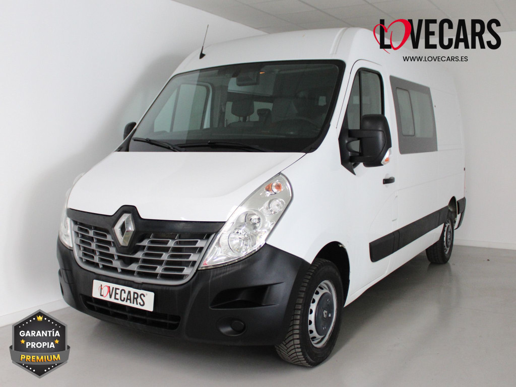 RENAULT MASTER 2.3 DCI COMBI 7 L2 H2 131 de segunda mano