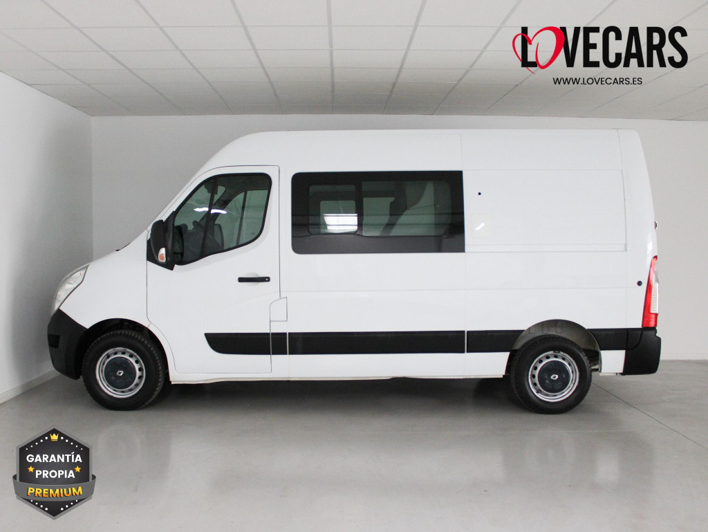 RENAULT MASTER 2.3 DCI COMBI 7 L2 H2 131 de segunda mano