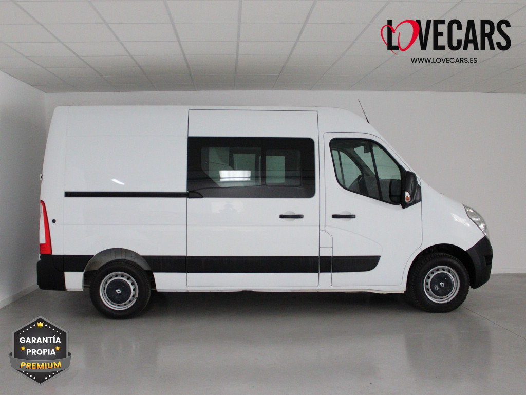 RENAULT MASTER 2.3 DCI COMBI 7 L2 H2 131 de segunda mano