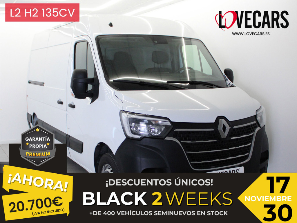 RENAULT MASTER 2.3 DCI FG. L2 H2 3300 GPS 135 de segunda mano