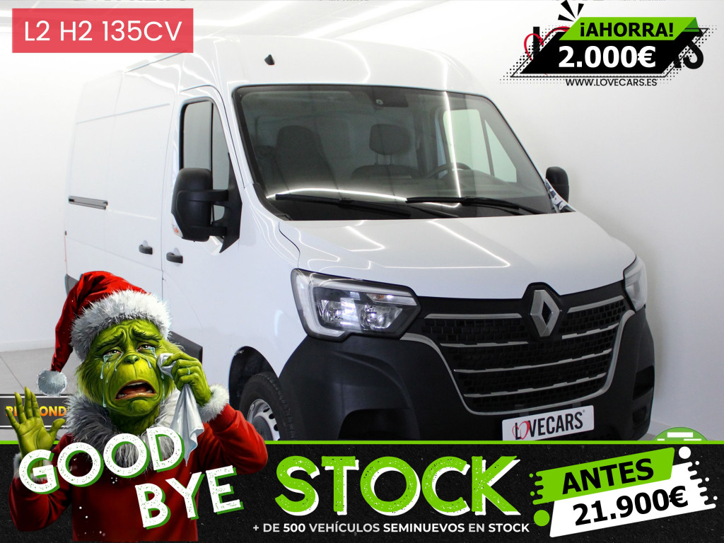 RENAULT MASTER 2.3 DCI FG. L2 H2 3300 GPS 135 de segunda mano