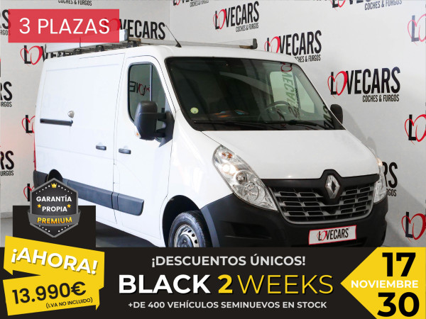 RENAULT MASTER 2.3 DCI FURGON L1 H1 130 de segunda mano