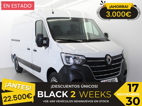 RENAULT MASTER 2.3 DCI FURGON L2 H2 3300 GPS 135 de segunda mano