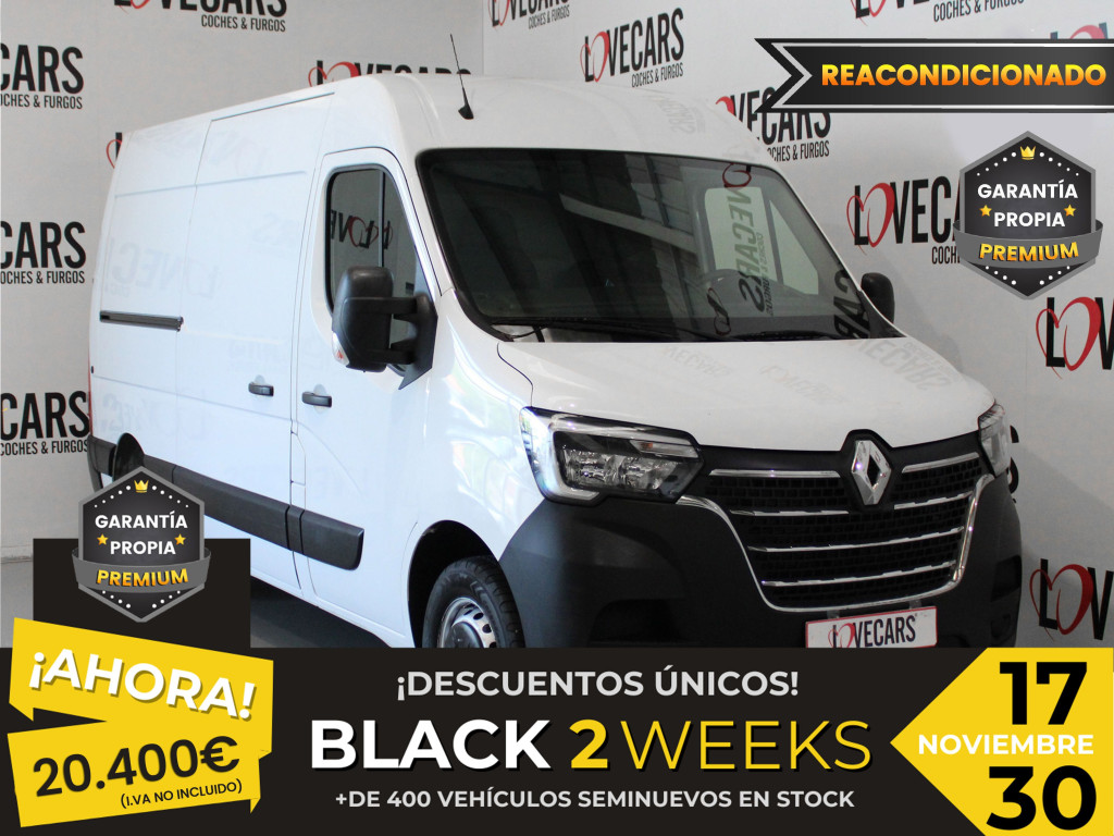 RENAULT MASTER 2.3 DCI FURGON L2H2 3300 GPS 135 de segunda mano