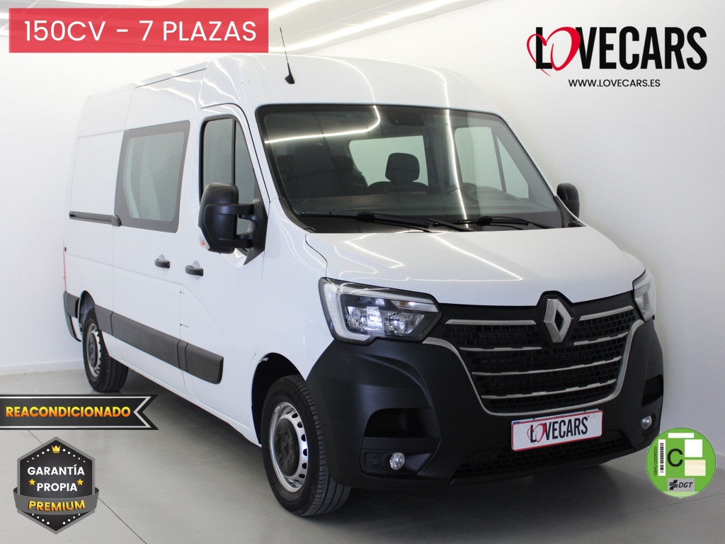 RENAULT MASTER 2.3 DCI L2H2 COMBI 7 GPS 150 de segunda mano