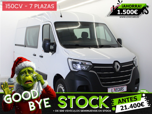 RENAULT MASTER 2.3 DCI L2H2 COMBI 7 GPS 150 de segunda mano