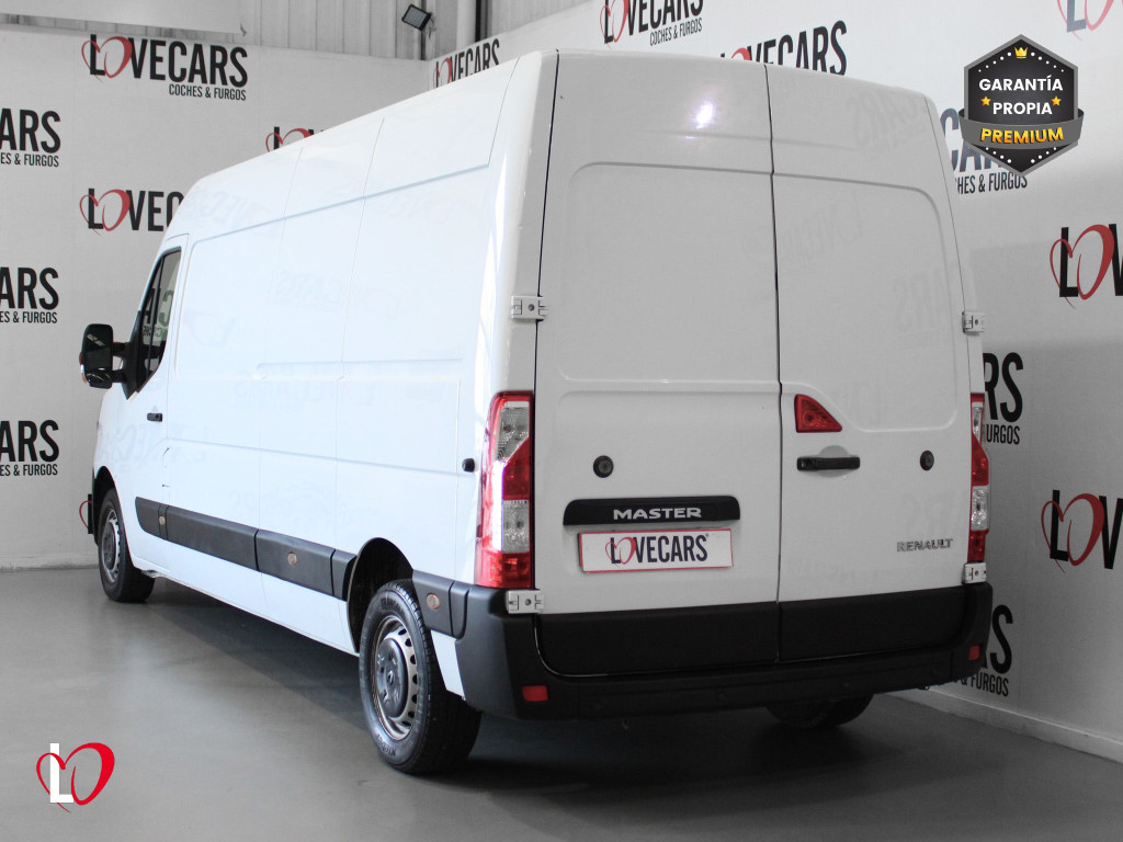 RENAULT MASTER 2.3 DCI L3 H2 3500 BLUE FURGÓN CERRADO 135 de segunda mano