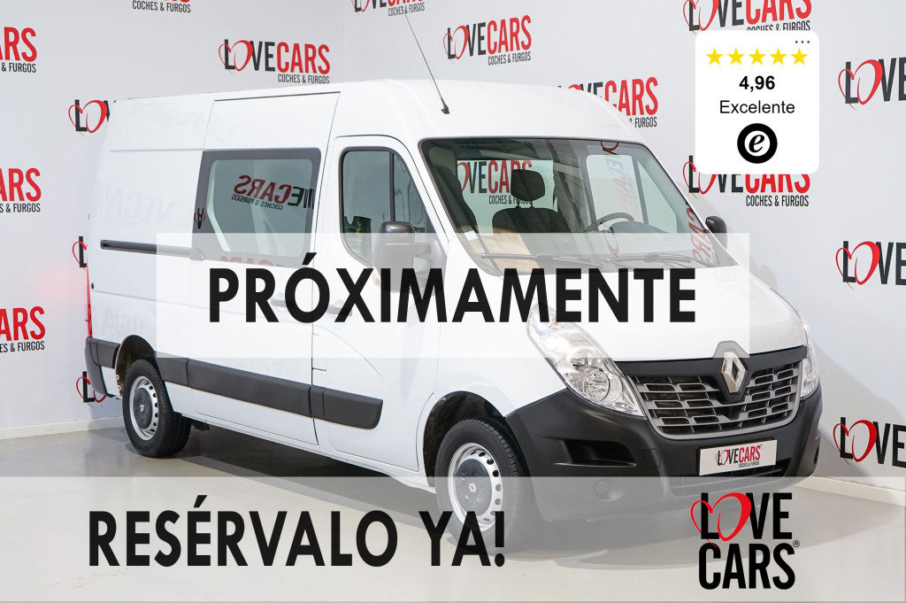 RENAULT MASTER 2.3 DCI L3 H2 7PLAZAS 145 de segunda mano