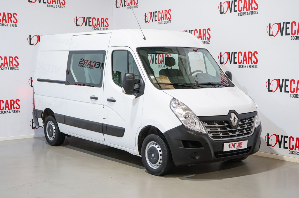 RENAULT MASTER 2.3DCI L2 H2 7 PLAZAS 110 de segunda mano