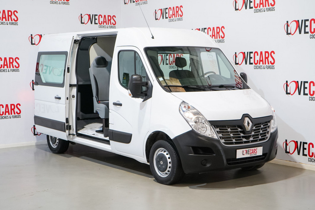 RENAULT MASTER 2.3DCI L2 H2 7 PLAZAS 110 de segunda mano