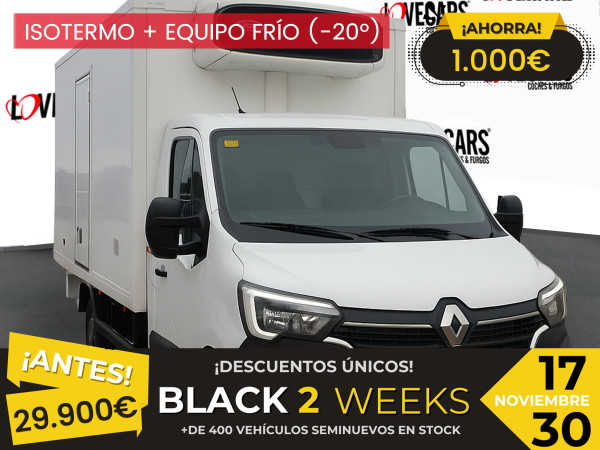 RENAULT MASTER Ch Cabina T L3 3500 DCi ISOTERMO + EQUIPO DE FRIO (-20º) 150 de segunda mano