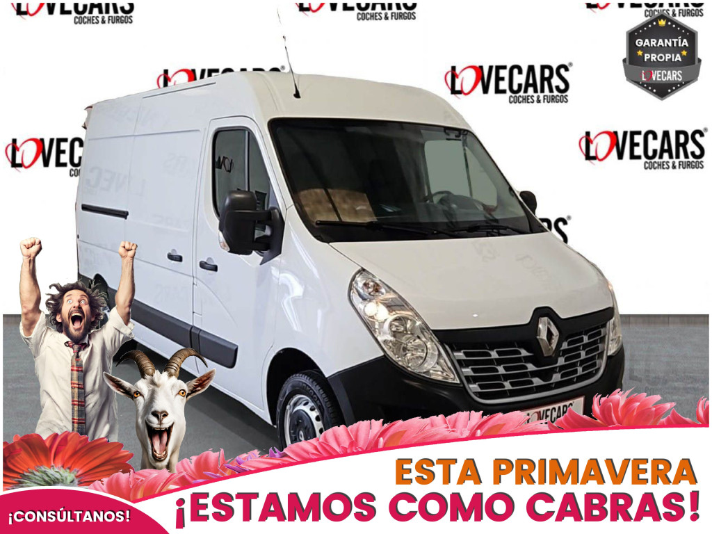 RENAULT MASTER L2 2.3 DCI FURGON L2 H2 110 de segunda mano