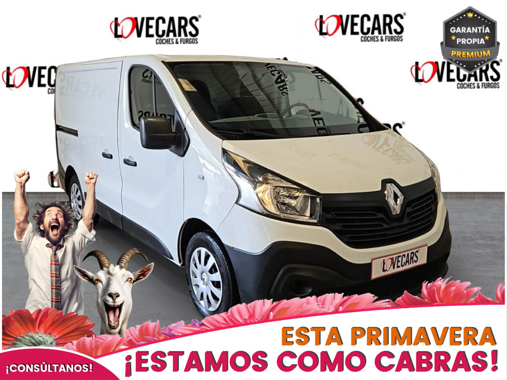 RENAULT TRAFIC 1.6 DCI FURGON L1 H1 95 de segunda mano